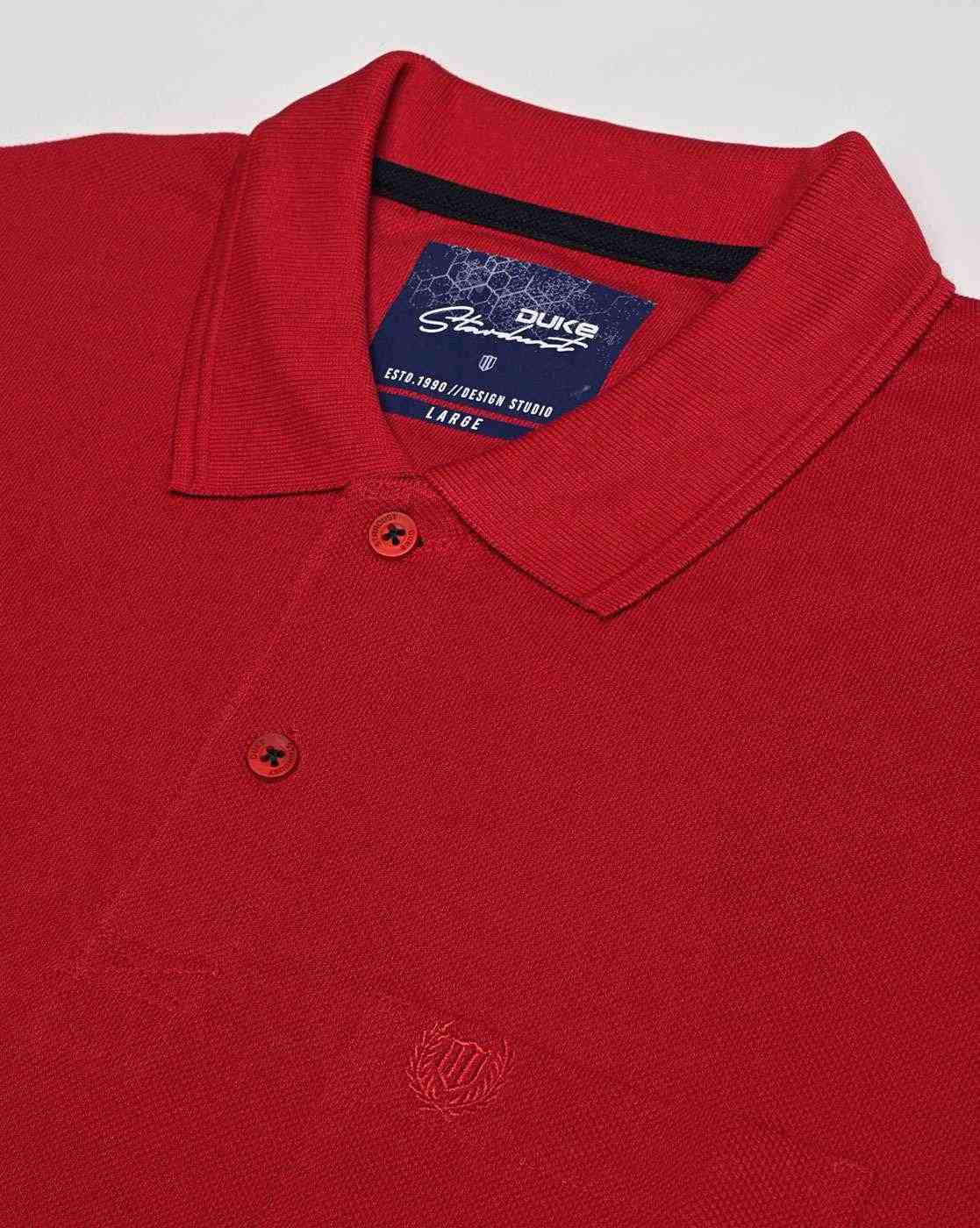 DUKE | Regular Fit Polo T-Shirt with Patch Pocket|4
