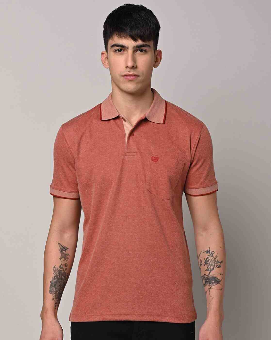 DUKE | Regular Fit Polo T-Shirt with Patch Pocket|1