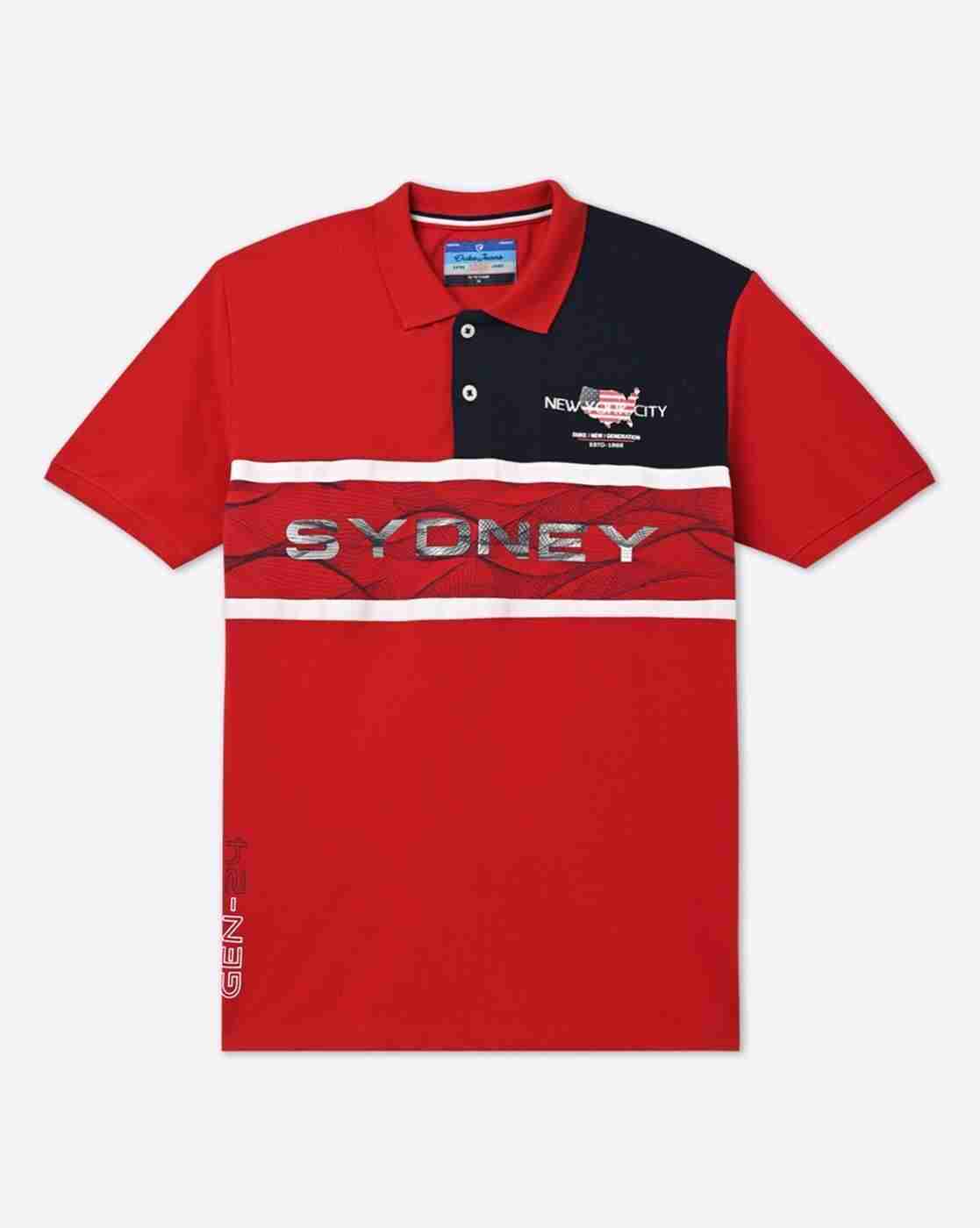 Printed Polo T-Shirt