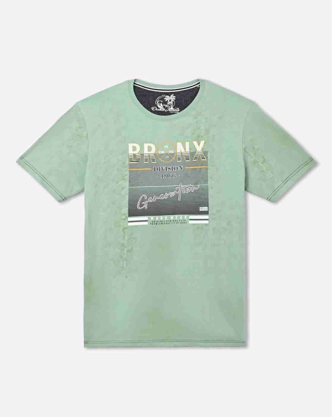 Printed Round-Neck T-Shirt