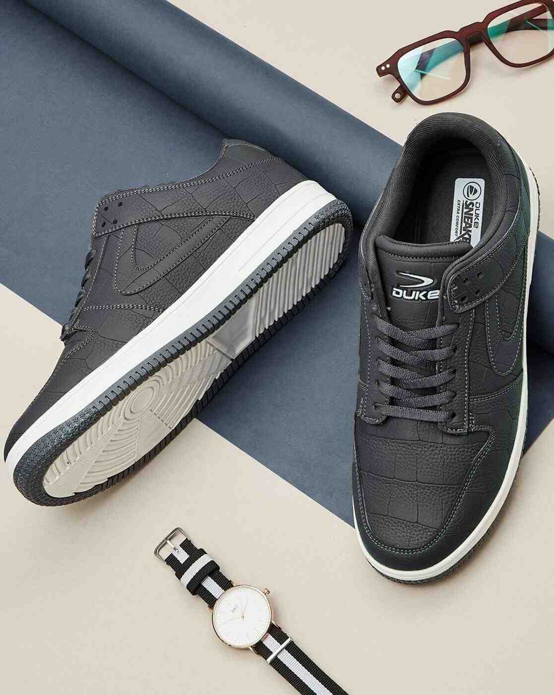 DUKE | Men Low-Top Lace-Up Sneakers|0