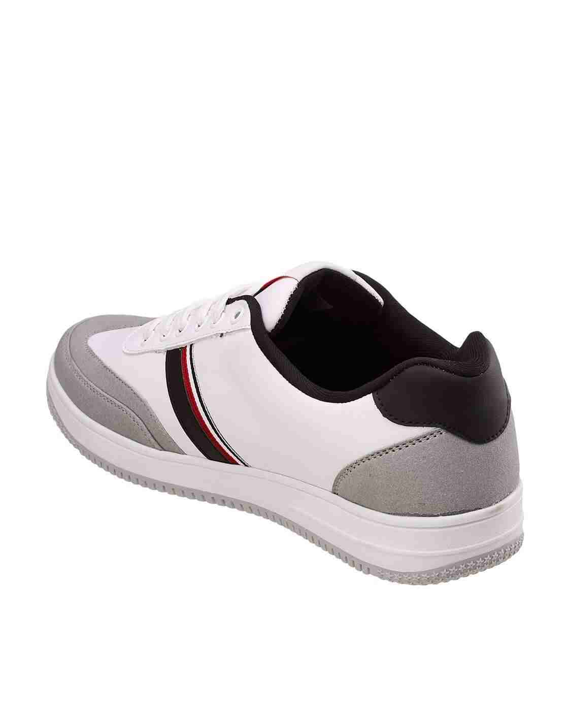 DUKE | Men Brand Print Lace-Up Sneakers|3