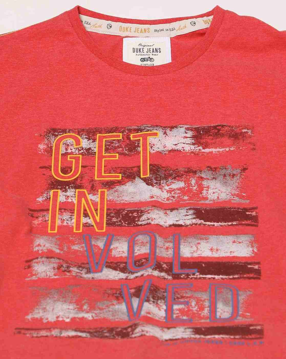 DUKE | Printed Slim Fit T-Shirt|4