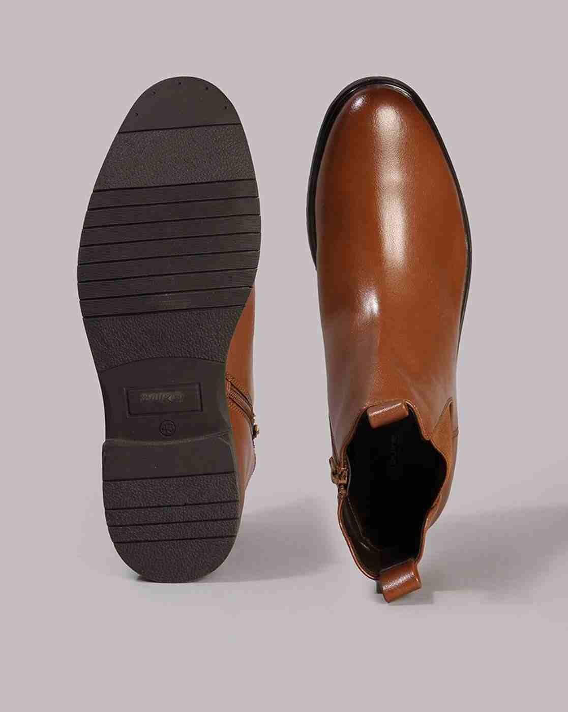 DUKE | Men Slip-On Ankle-Length Boots|1