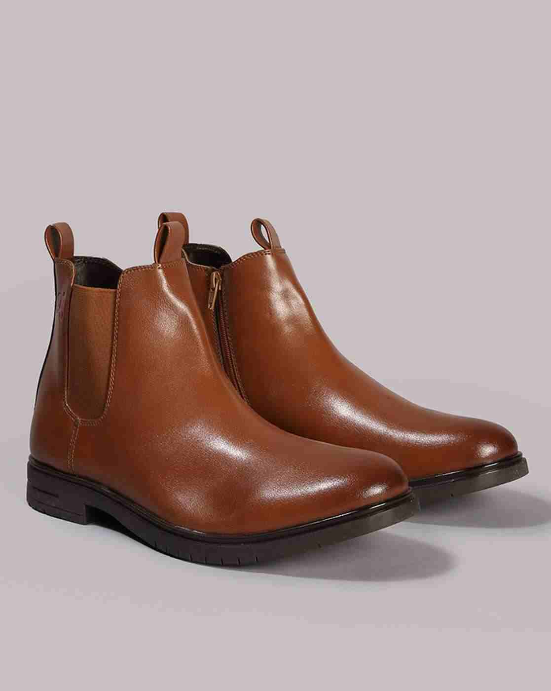 DUKE | Men Slip-On Ankle-Length Boots|2