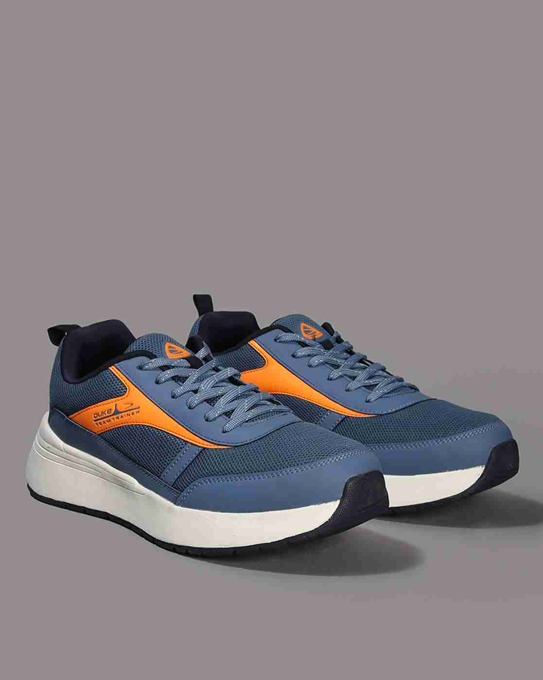 DUKE | Men Panelled Lace-Up Training Shoes|1