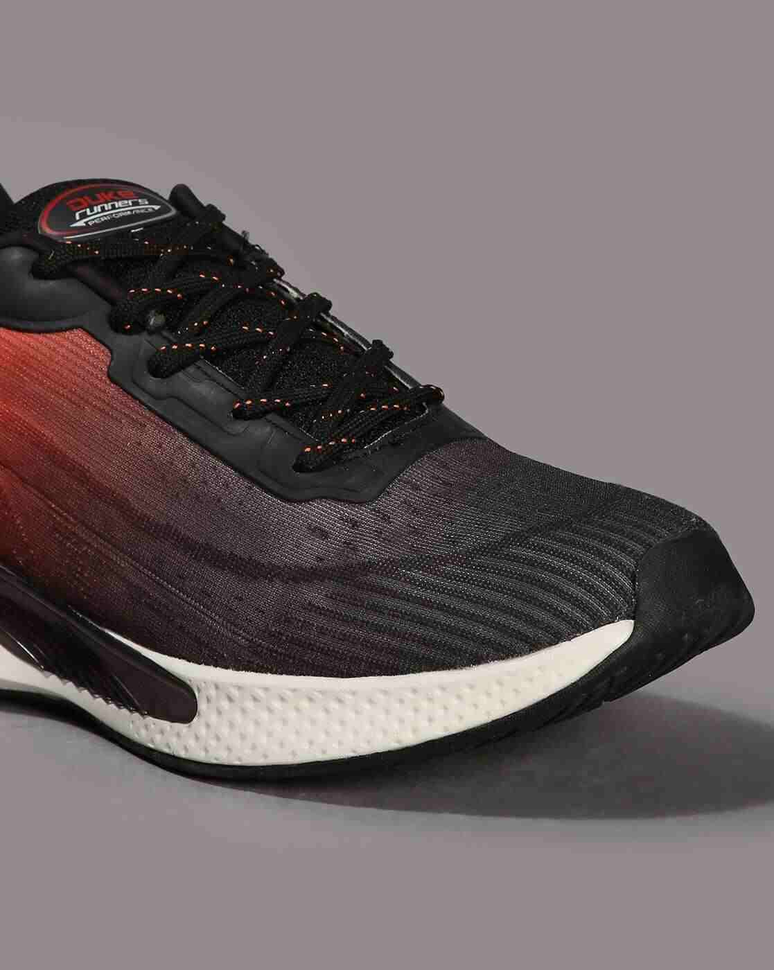 DUKE | Men Ombre-Dyed Lace-Up Running Shoes|4