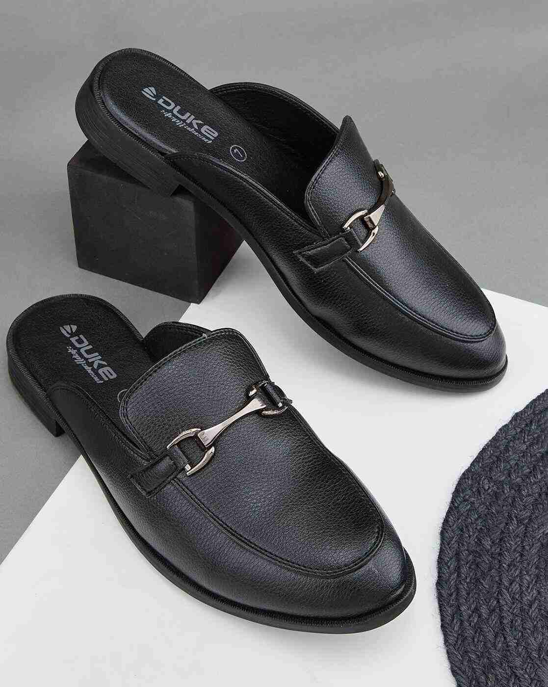 Men Round-Toe Slip-On Mules