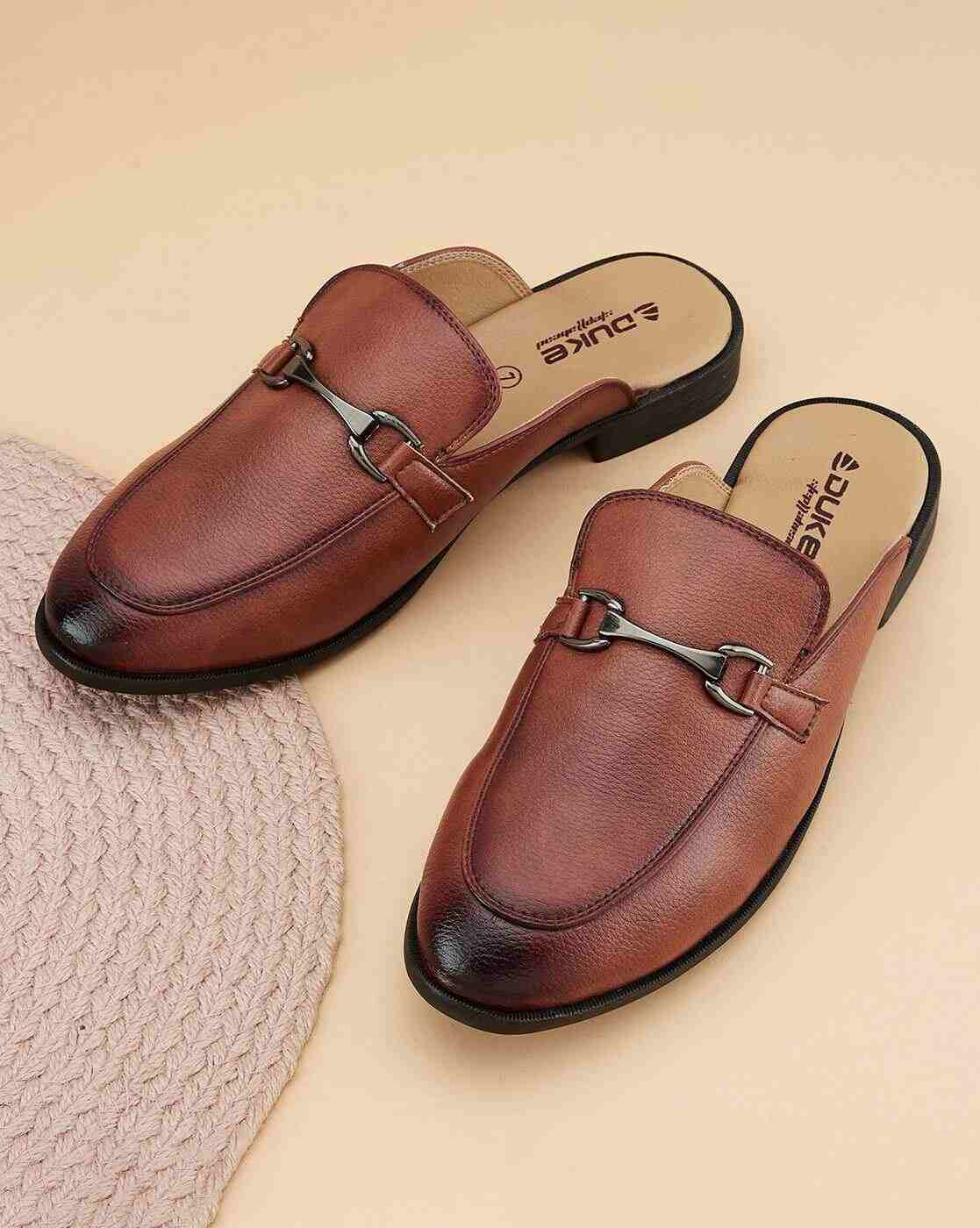 DUKE | Men Round-Toe Slip-On Mules|0
