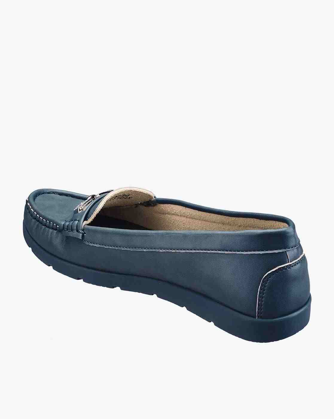 DUKE | Women Round-Toe Loafers with Metal Accent|3