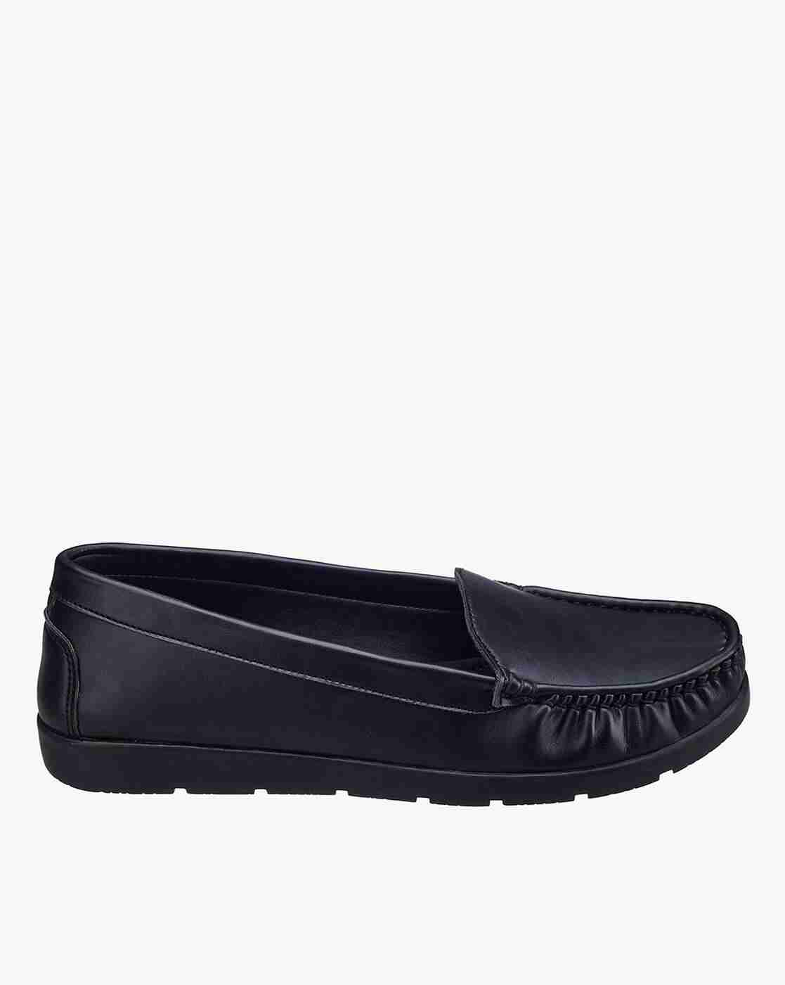 DUKE | Women Round-Toe Slip-On Loafers|1