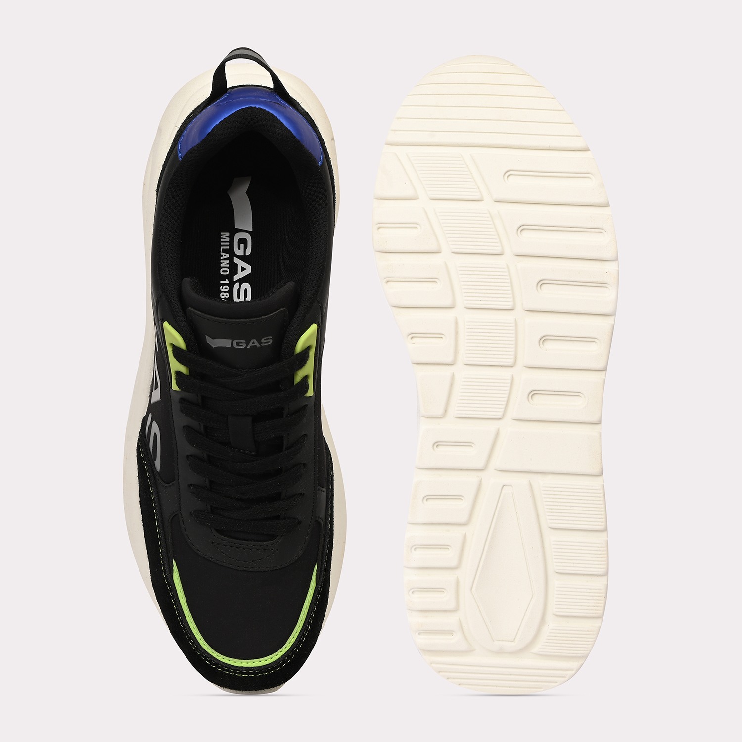 GAS | Men Zenko Black Casual Sneakers|5
