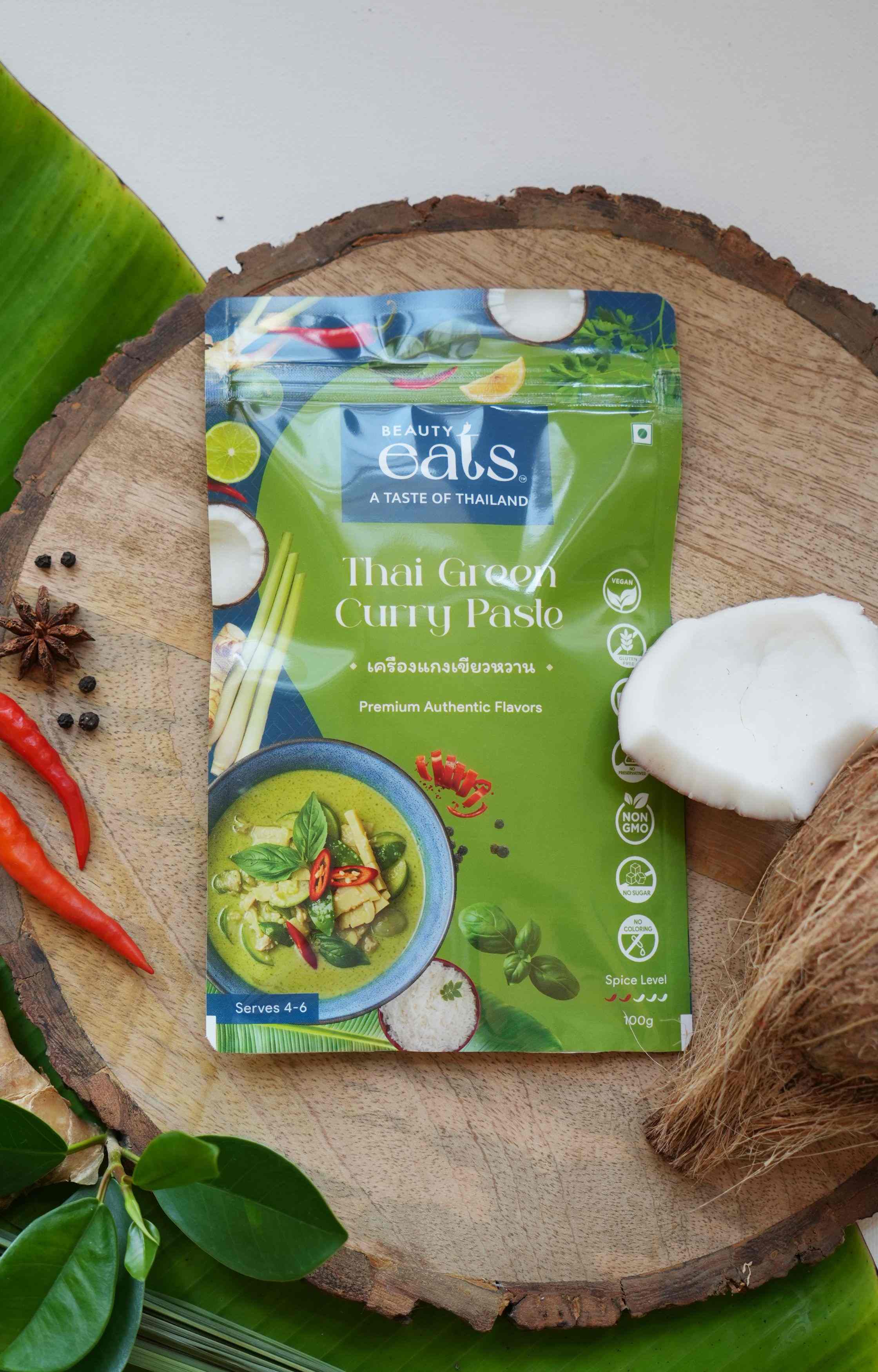 Thai Green Curry Paste - Pack of 2 | Beauty Eats