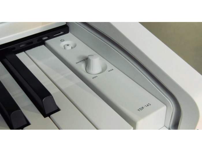 Yamaha YDP-145 Arius 88-Key Digital Piano with Bench, White 5