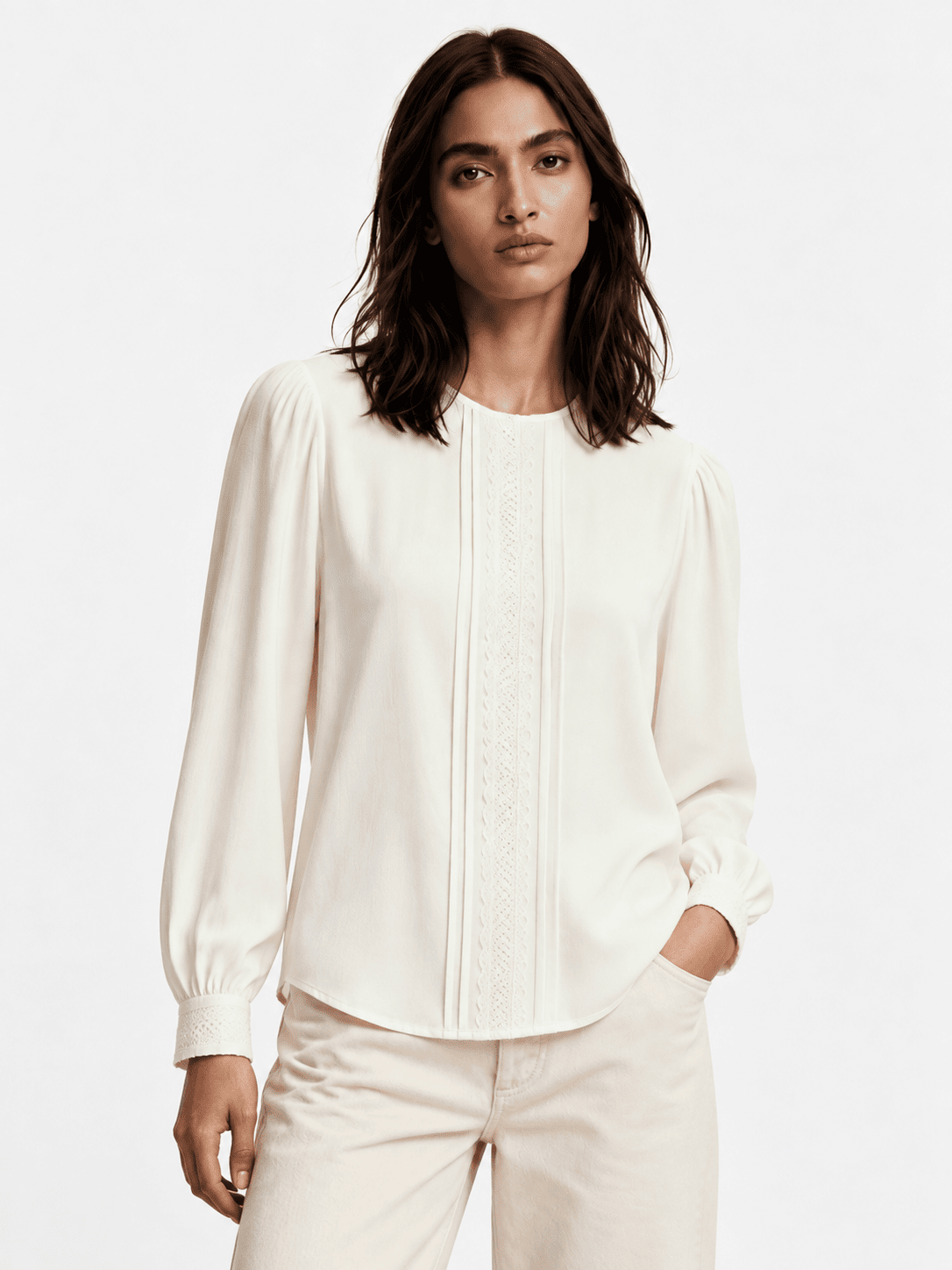 Evonie White Shirt