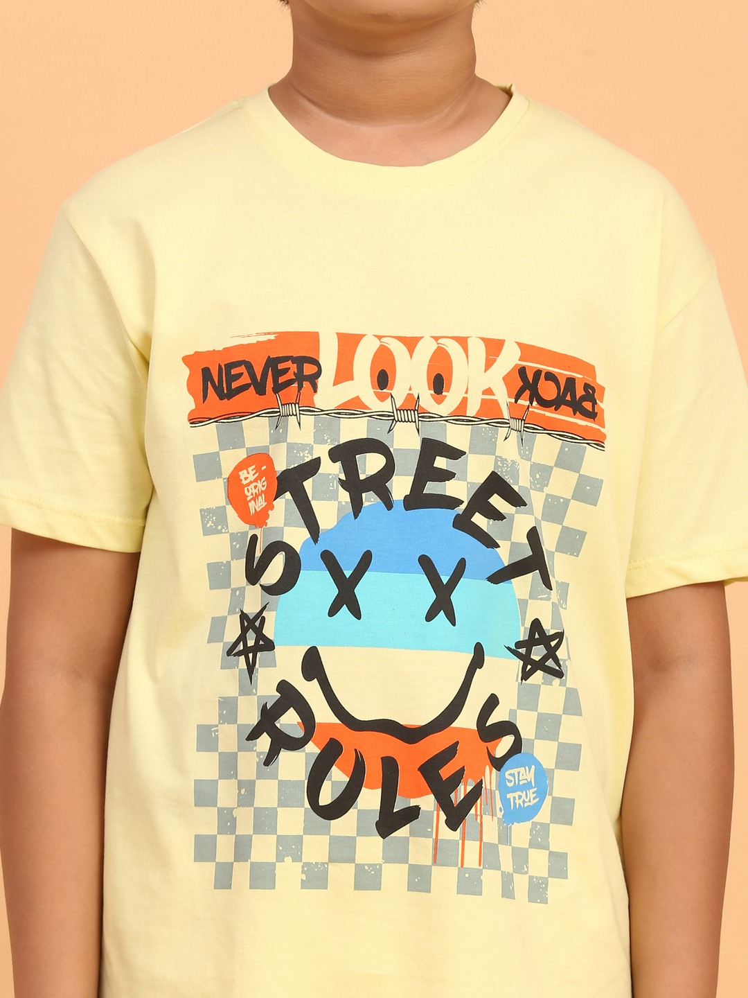Ninos Dreams Boys Street Rules Coord Set with T-Shirt & Shorts