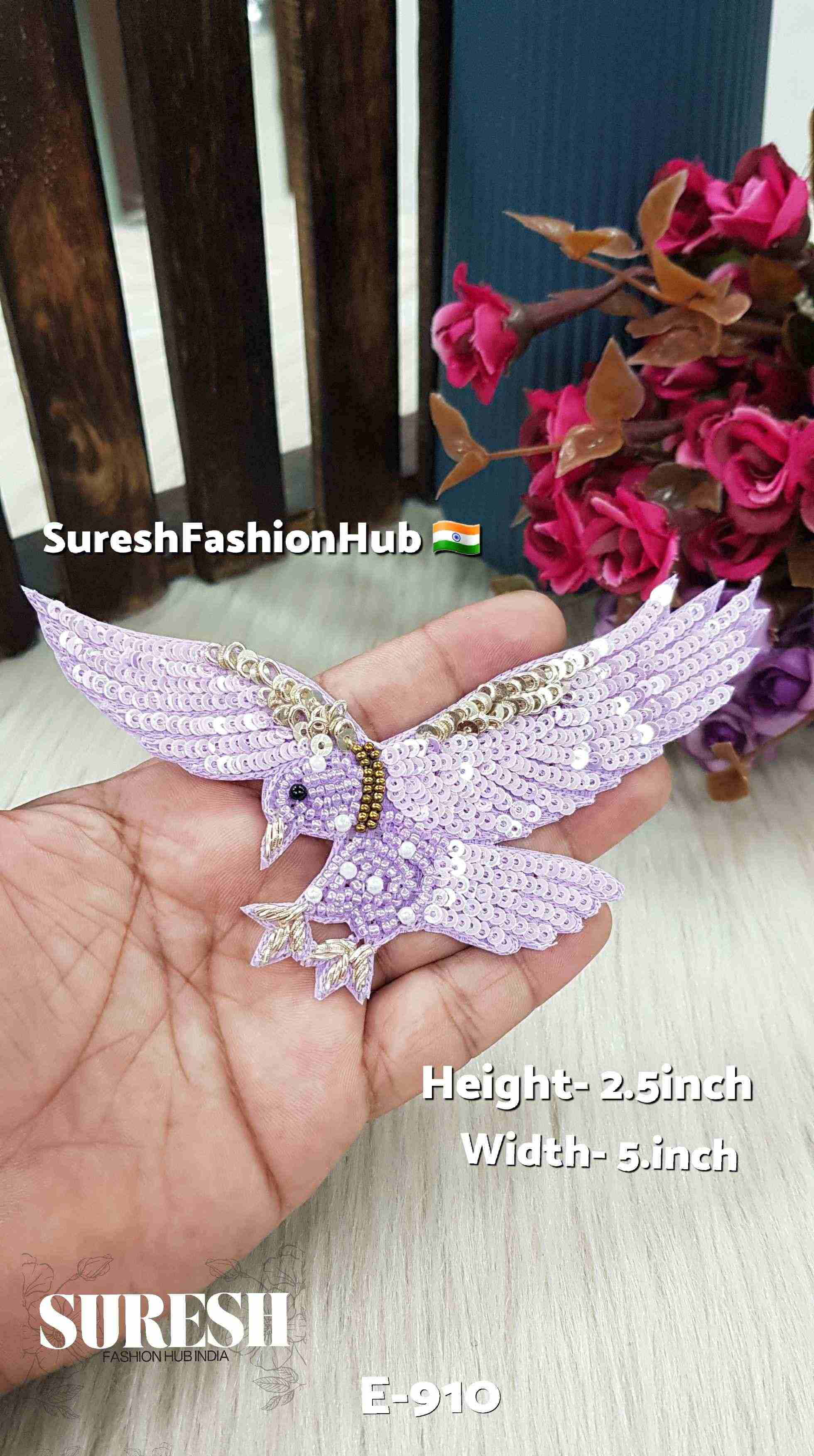 Lilac Left Flying Eagle – E-910