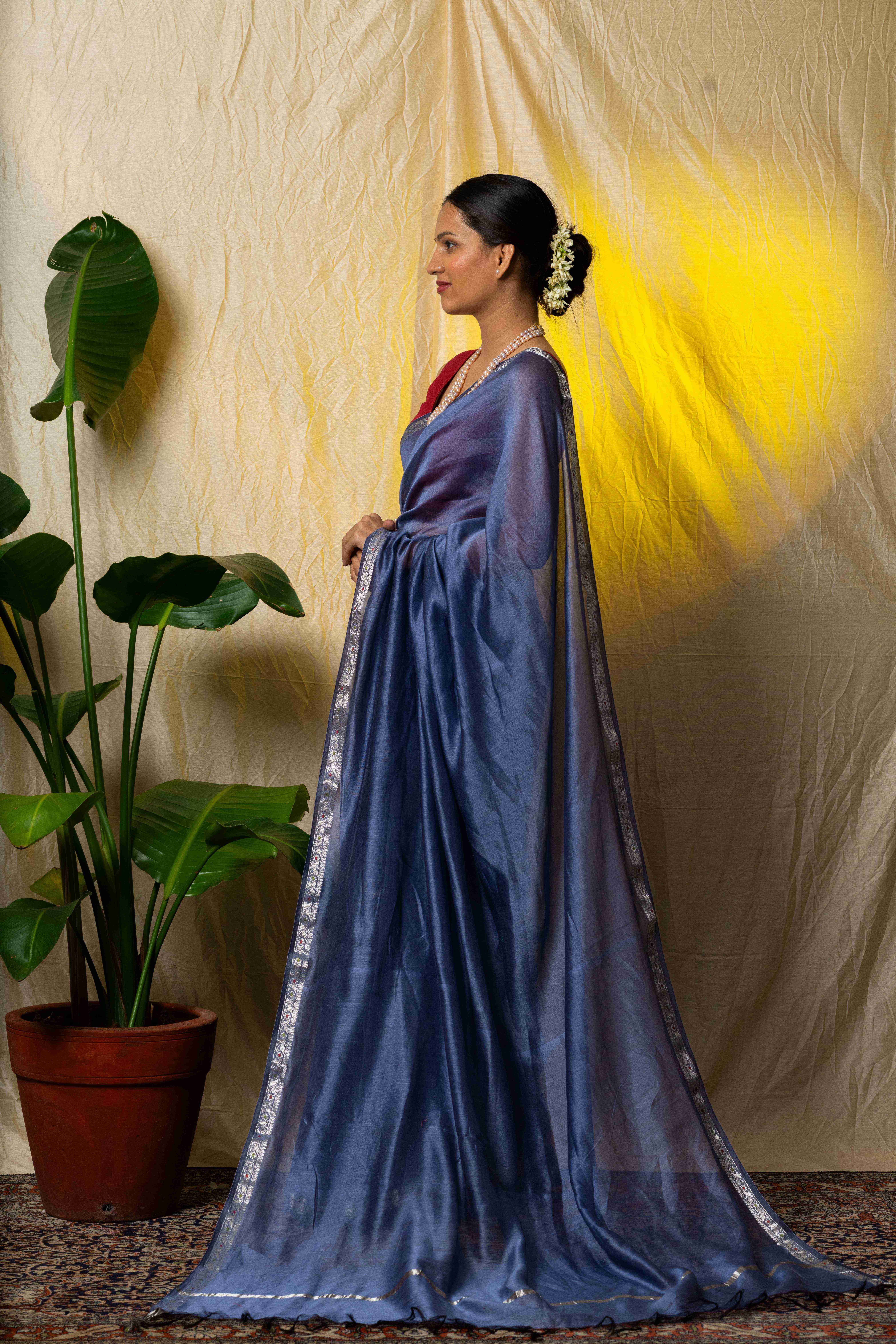 Maheshwari Silk  Saree