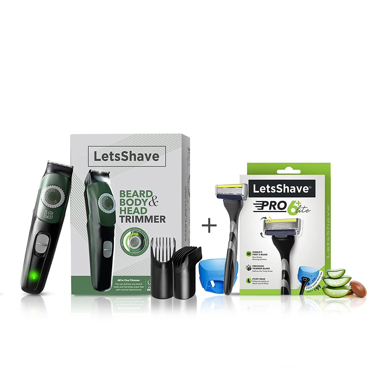 LetsShave | LetsShave Trim and Shave Combo 0