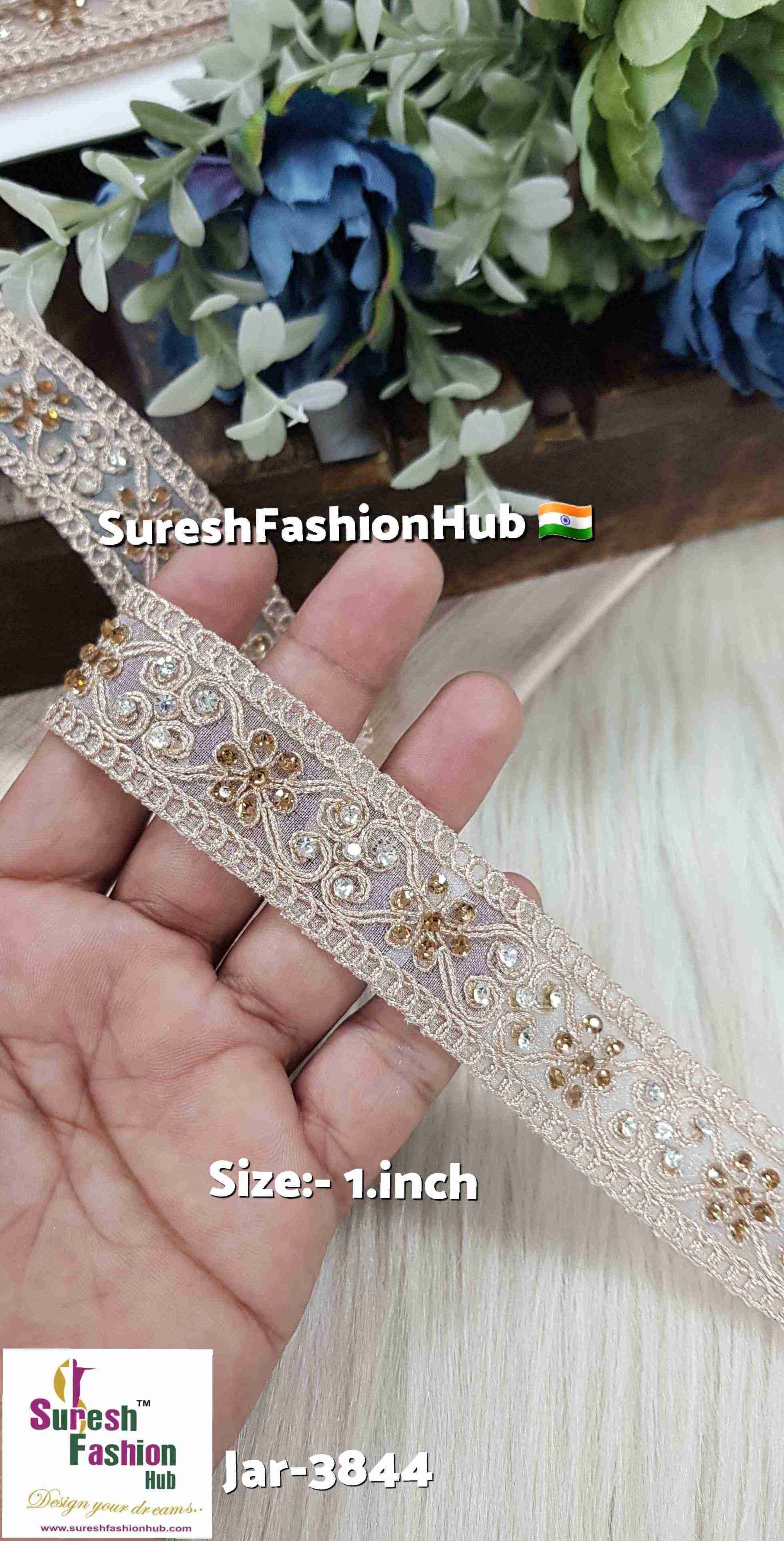 Rose Gold Bloom Stone Lace