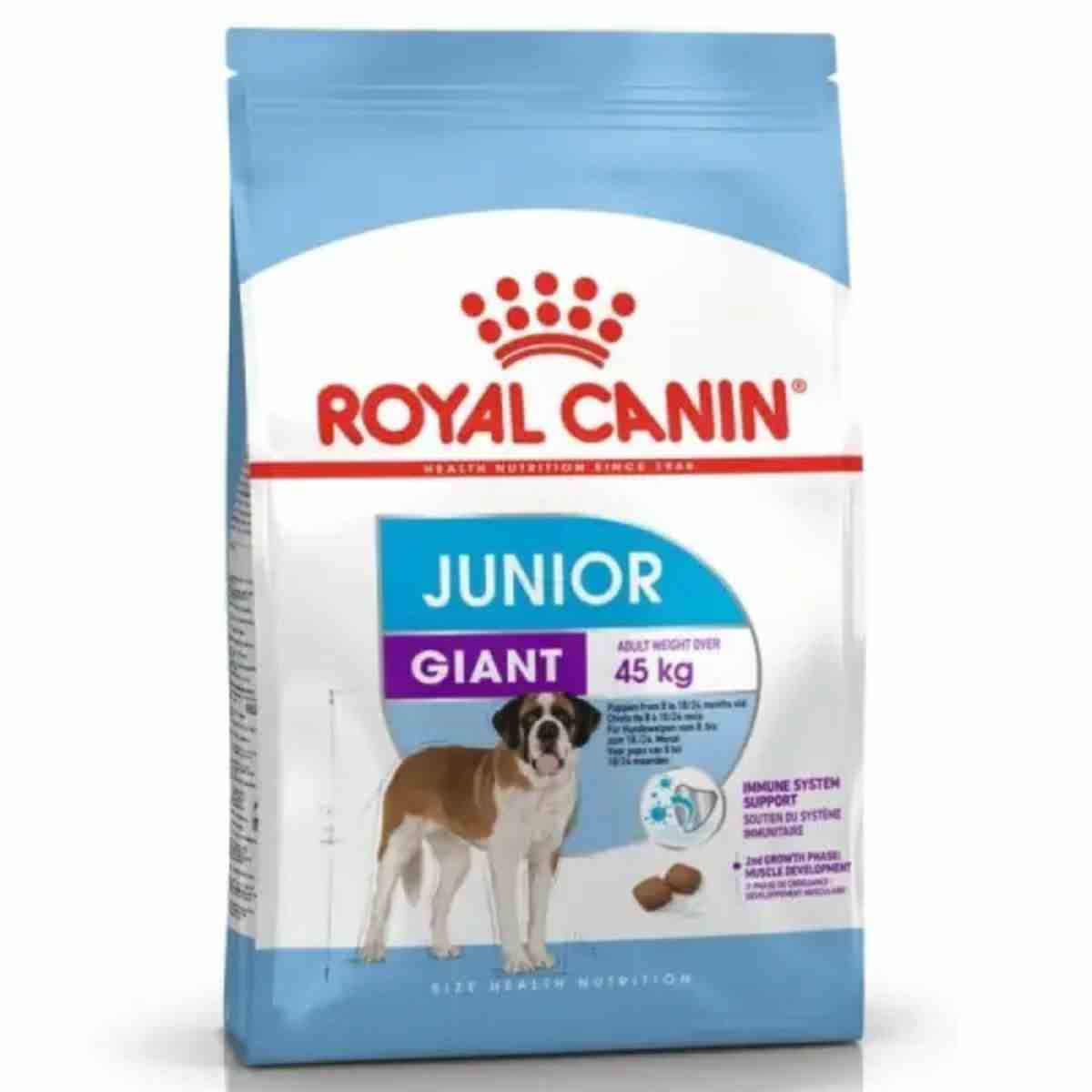 Royal Canin Giant Junior Dry Dog Food - 3.5 Kg + Wet Food