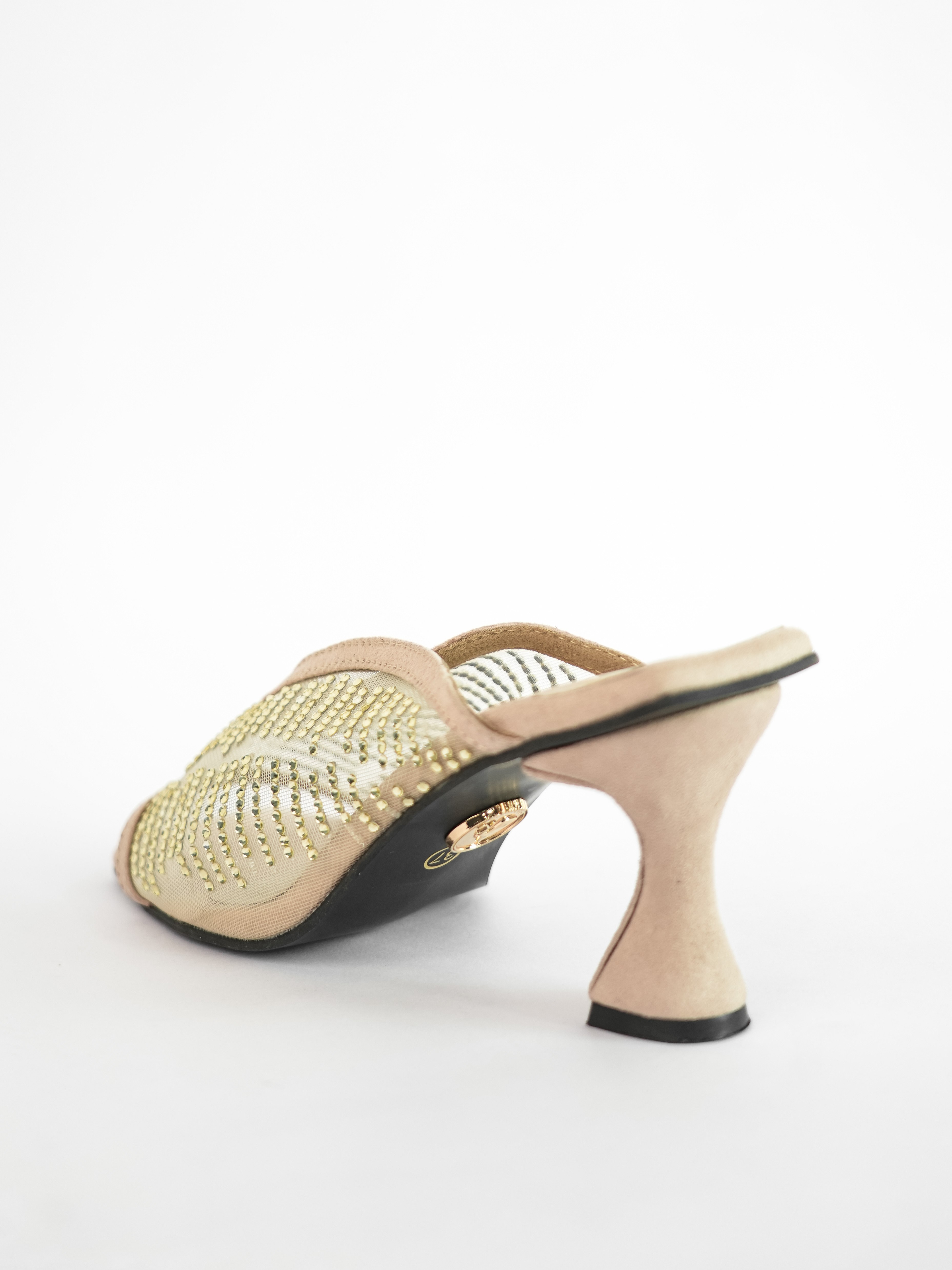 SHARK NET GOLD STUDED