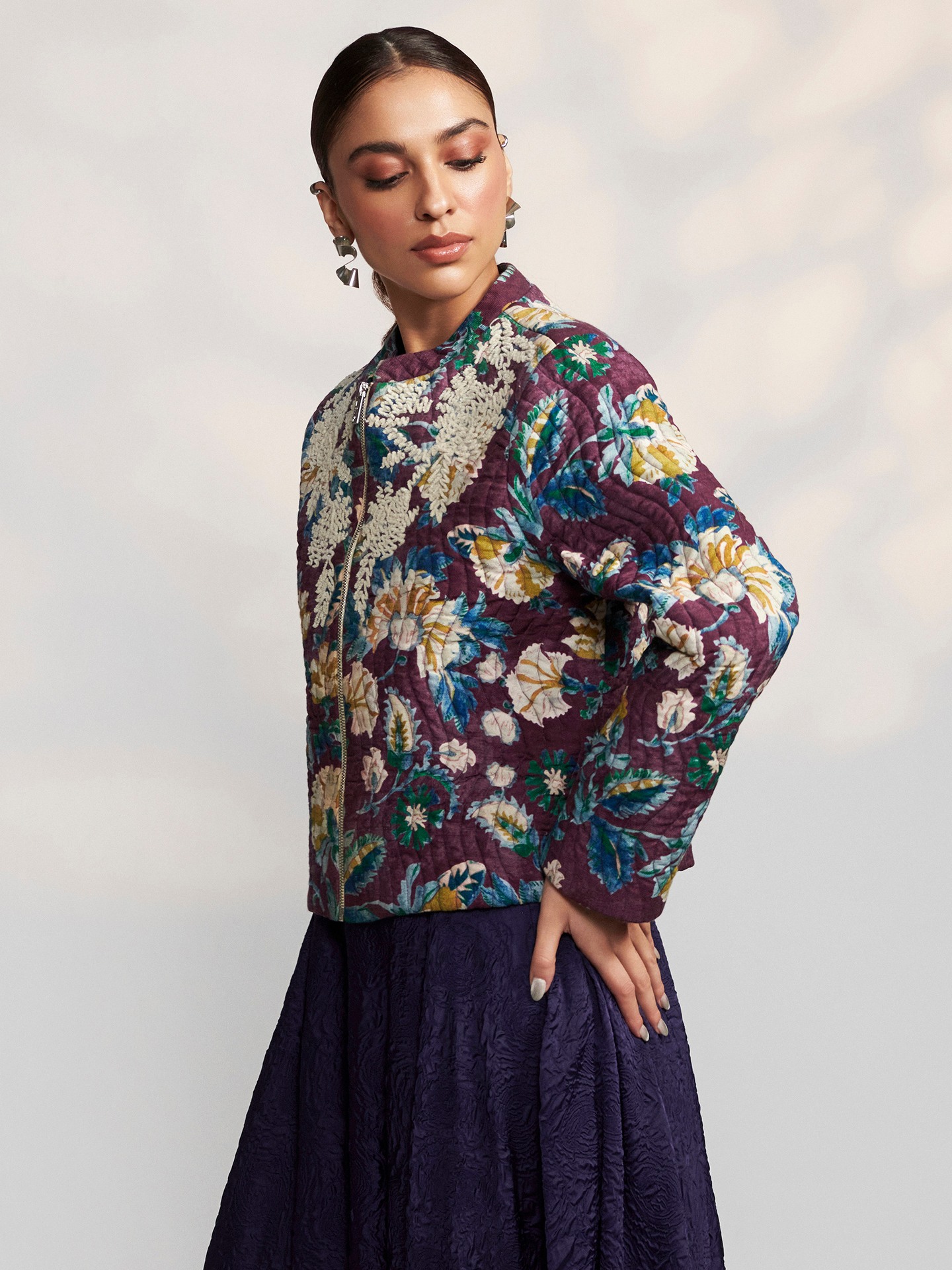 Burgundy Brigetta Jacket