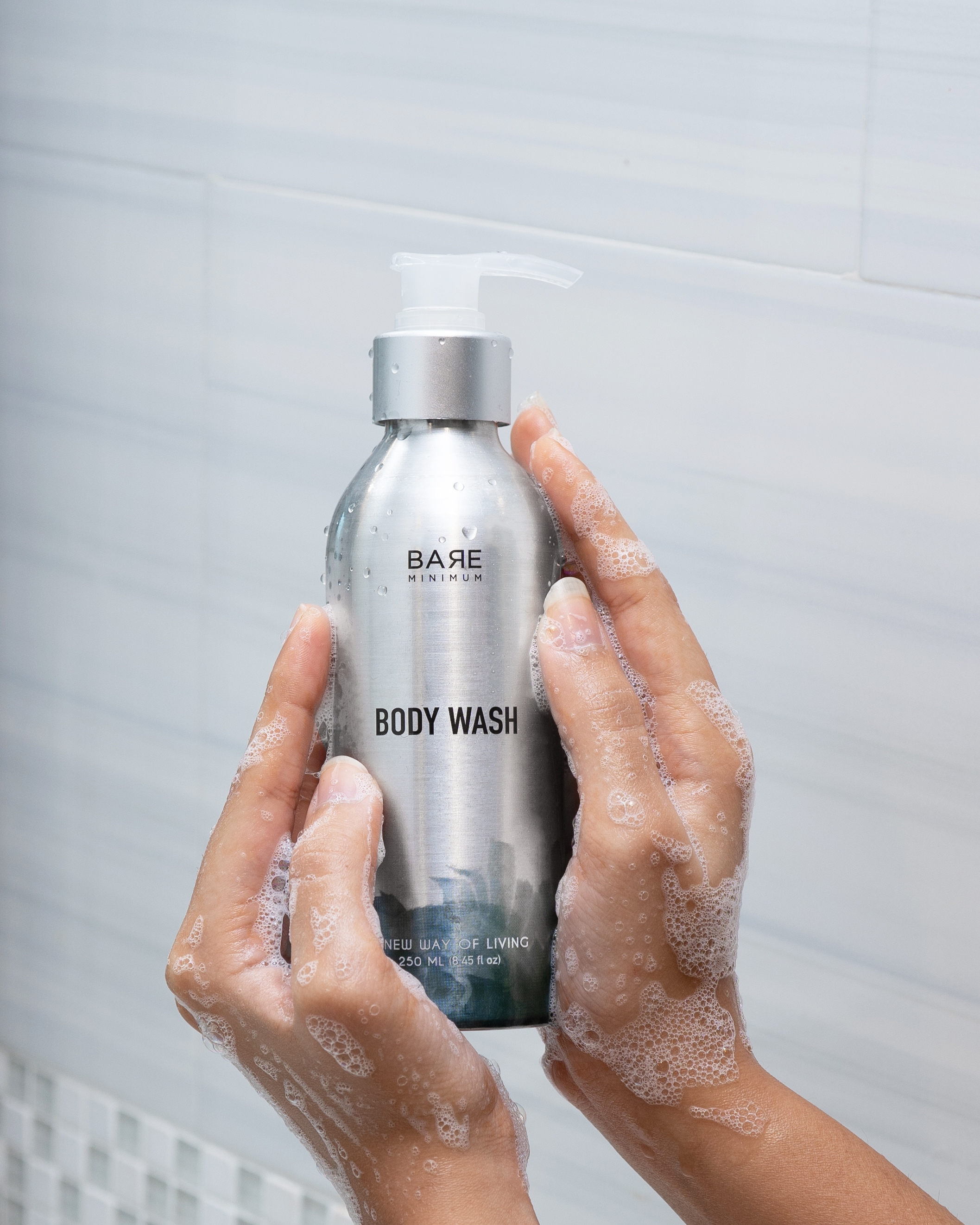 BARE MINIMUM | Bare Minimum body wash with all-natural ingredients, Soap-free, No parabens, For all skin types, 250 ML 0