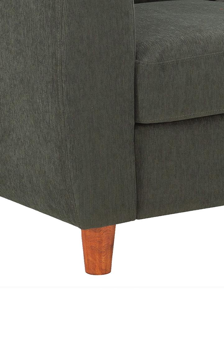 neudot Scott Sofa for Living Room |2 Persons Sofa|Premium Fabric with Cushioned Armrest | Solid Wood Frame|2 Seater in Astro Grey Color