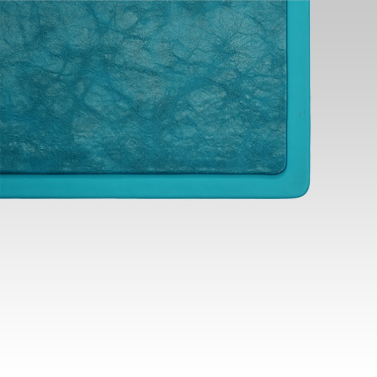 22x16 Inches Rigid Desk Blotter | Moderno | Sea Blue