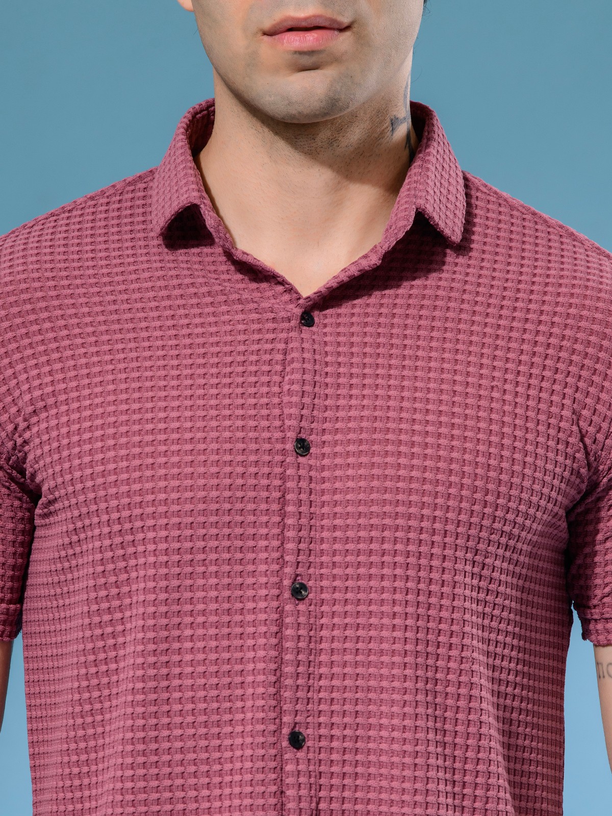 ALBION MENS OLDGARAGE 5 (ONION) SHIRT