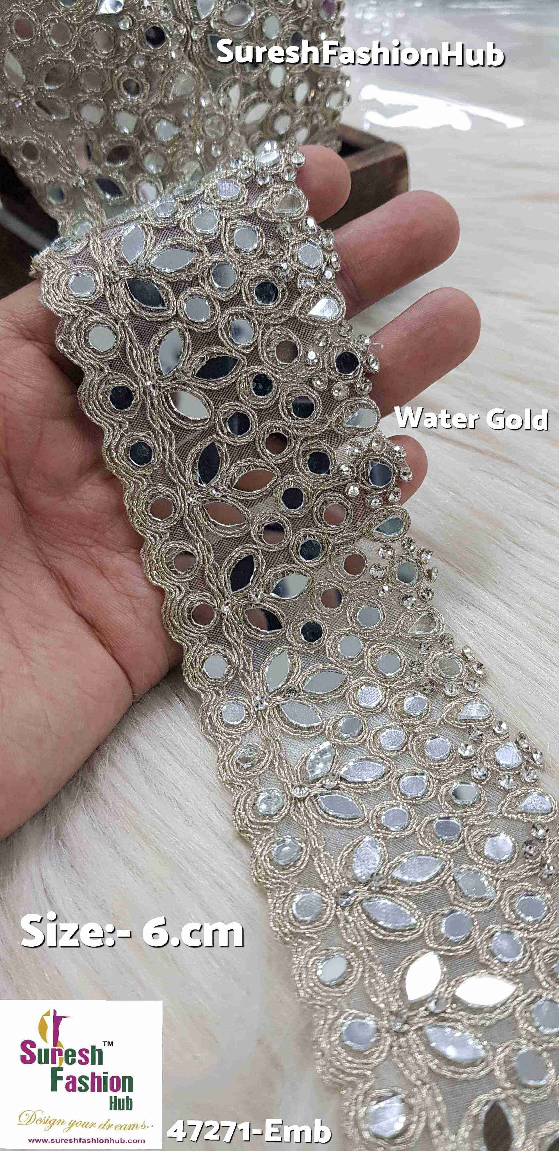Water Gold Celestial Mirror Lace*