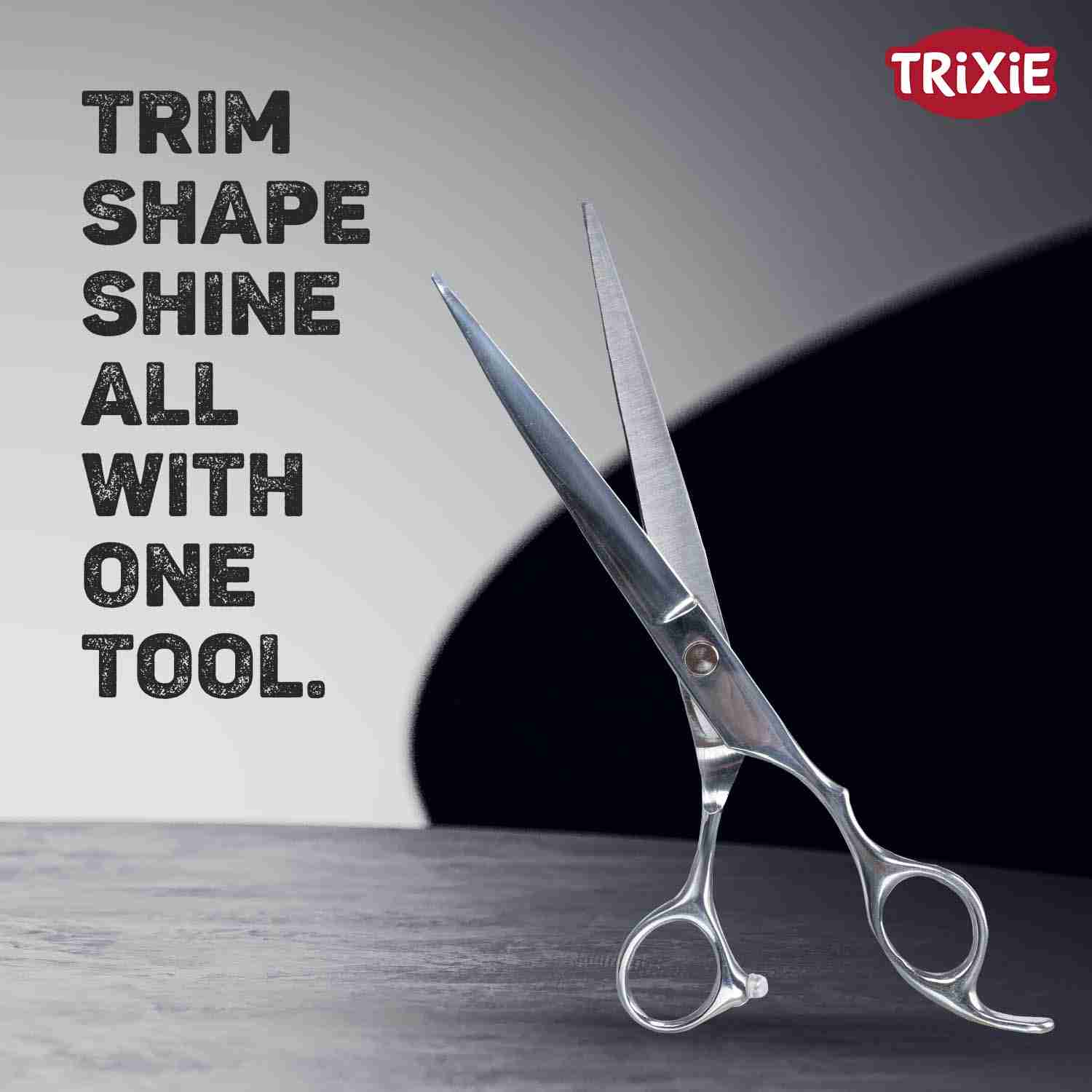 Trixie Professional Straight Scissors, Stainless Steel 20 cm