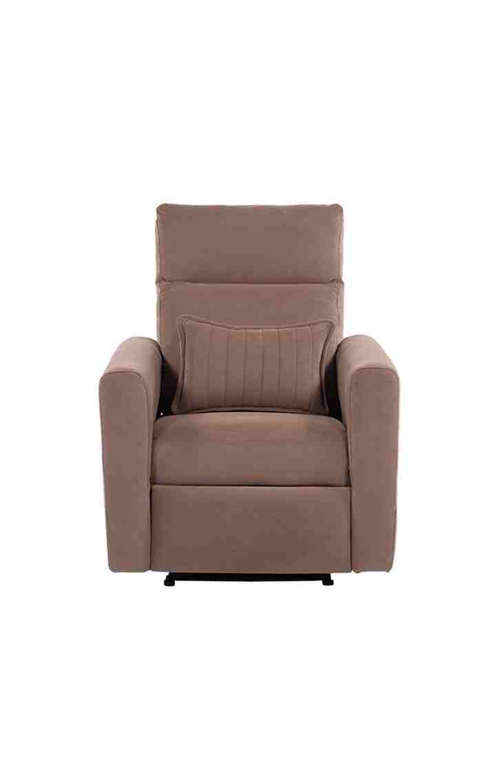 NEUDOT Eazy Boy Single Seater Fabric Recliner - Devine Brown