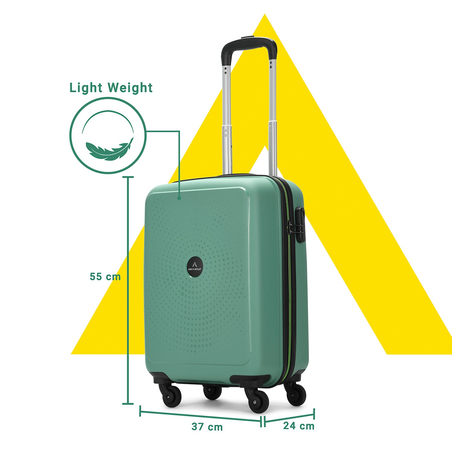Vip Water Resistant Hard Cabin Trolley Bag
