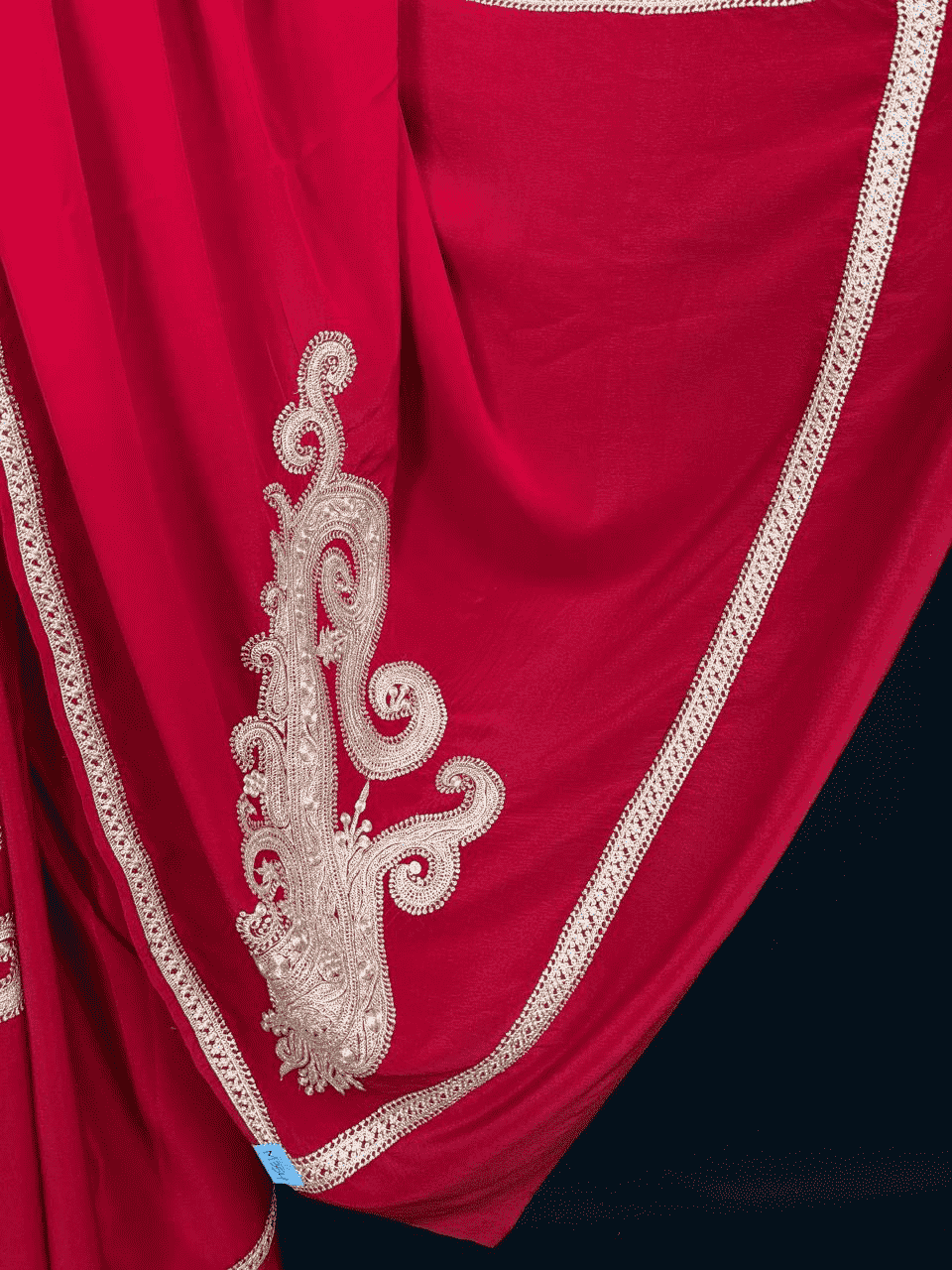 Badaam Design Tilla saree