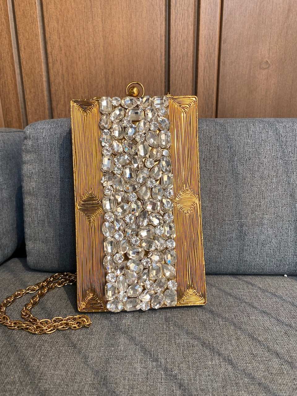 Crystal Carryall Gold