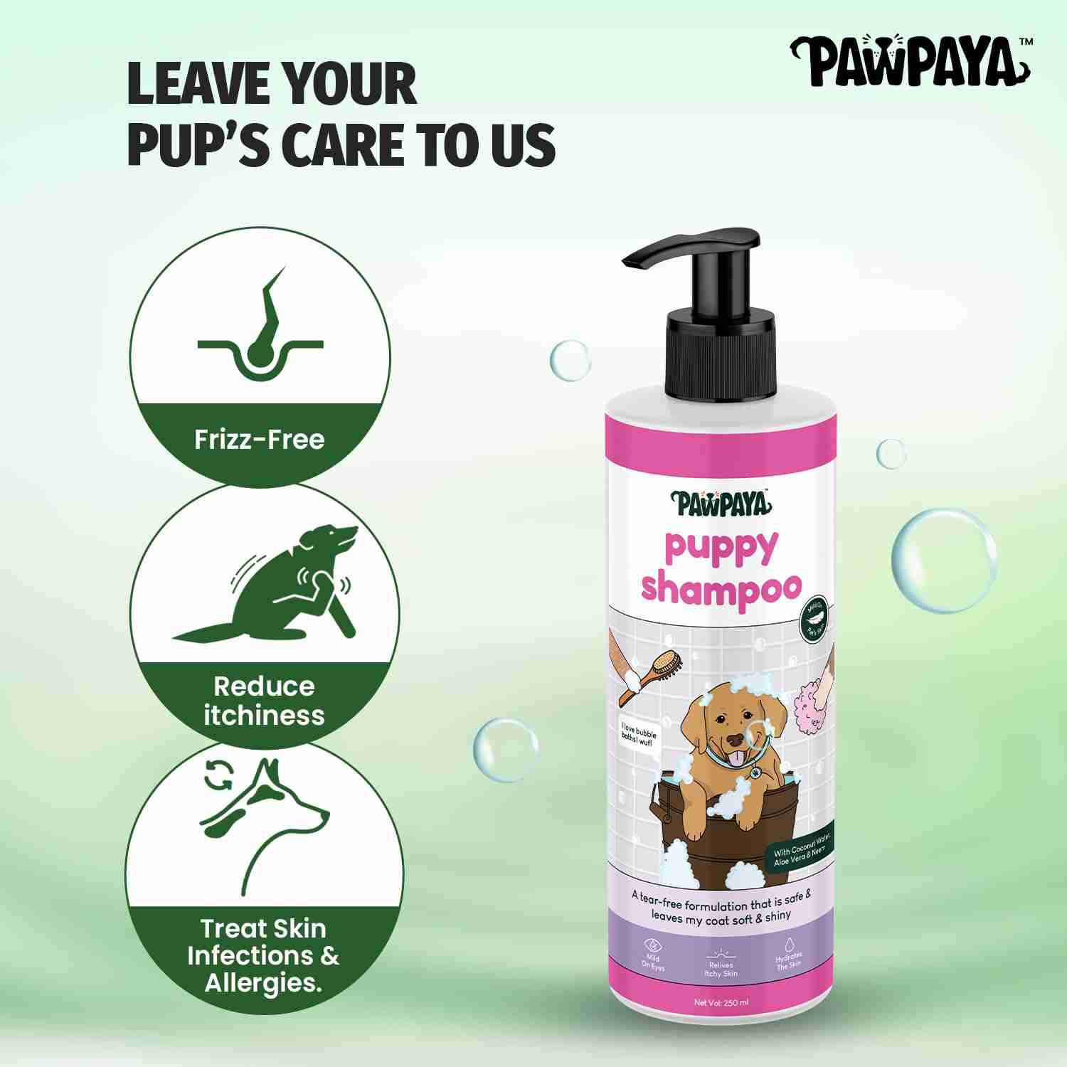 Pawpaya Puppy Shampoo for Dogs