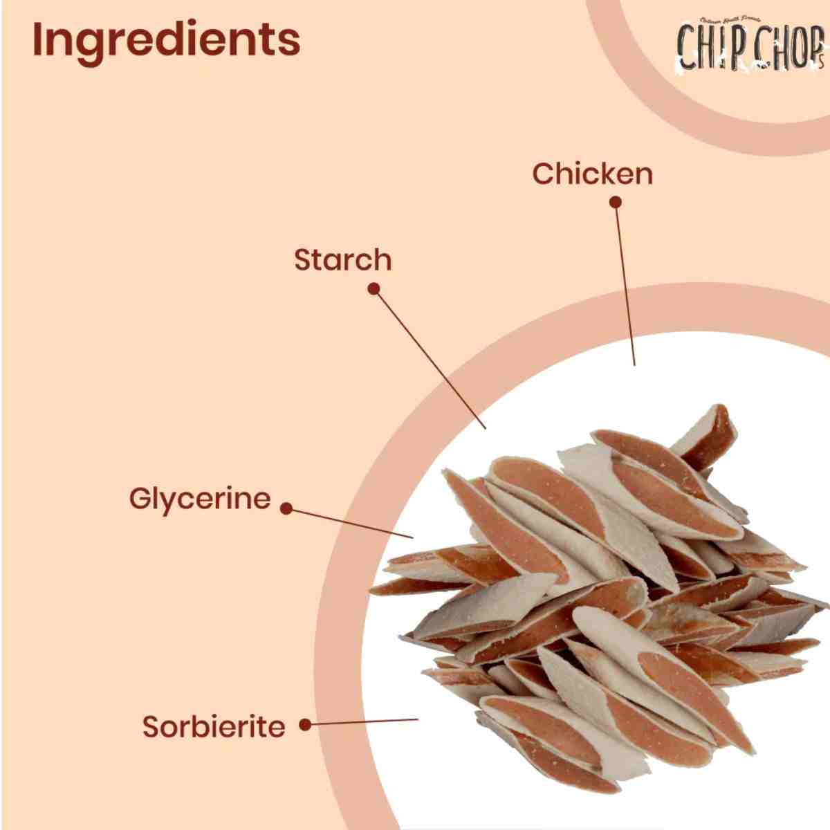 Chip Chops Sushi Rolls Dog Treat - 70gm
