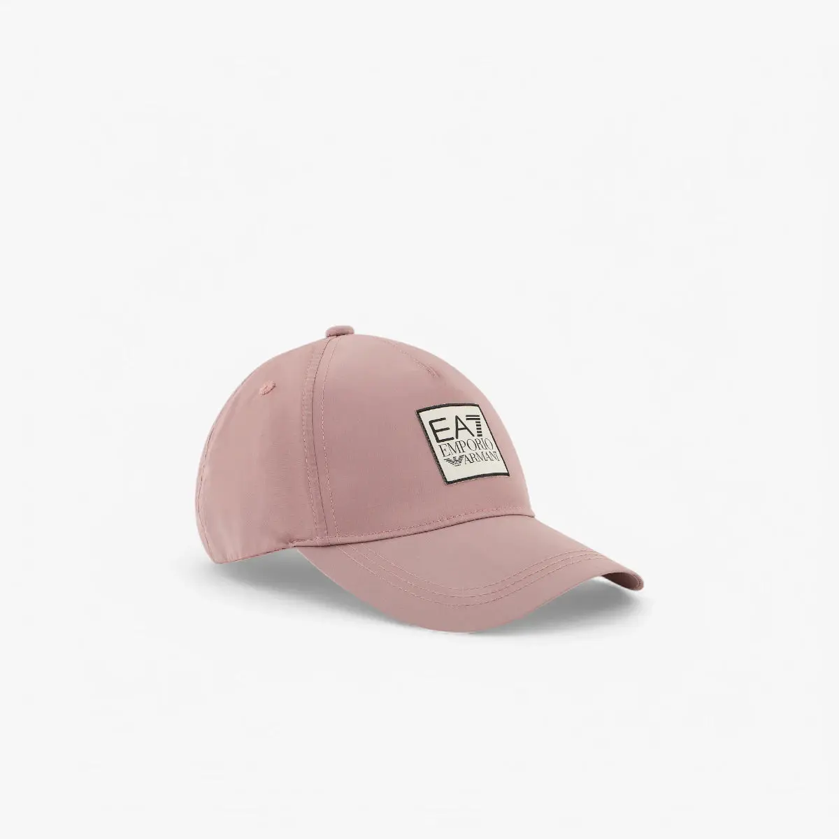 Contemporary Baseball Cap With Contrasting Logo Patch