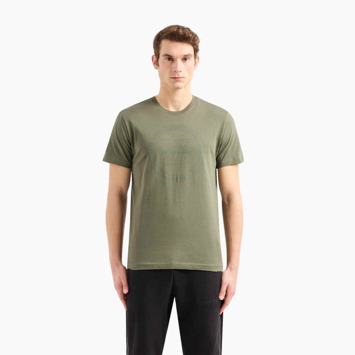 Logo Series Cotton Crewneck T-Shirt