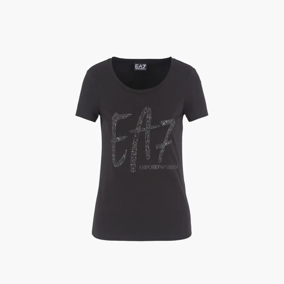 Logo Series Regular Fit Crewneck T-Shirt With Bold Branding
