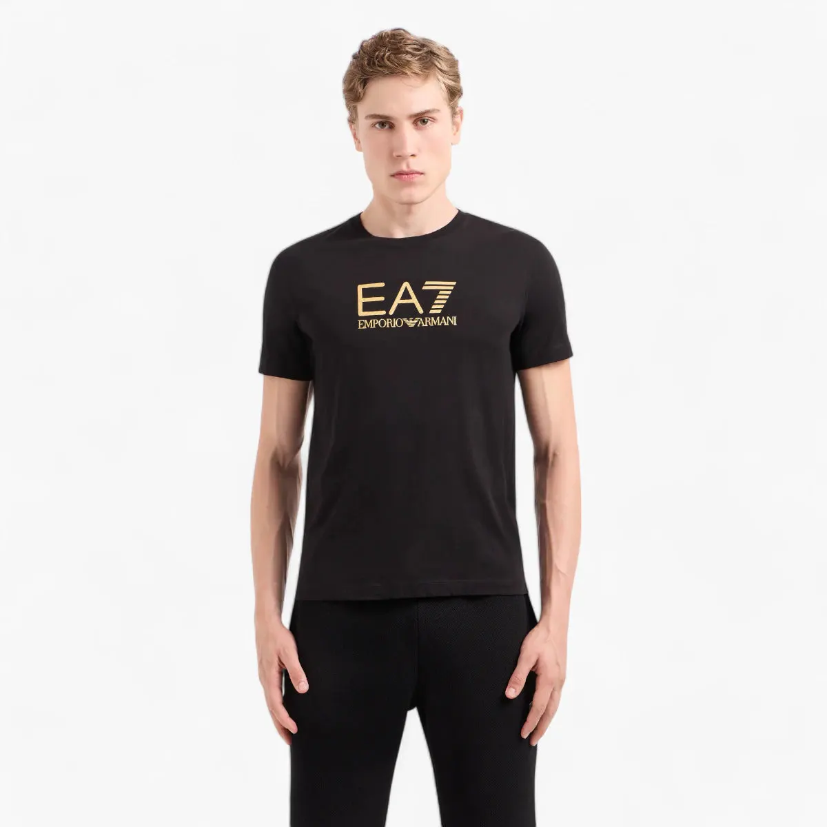 Gold Label Cotton Crewneck T-Shirt