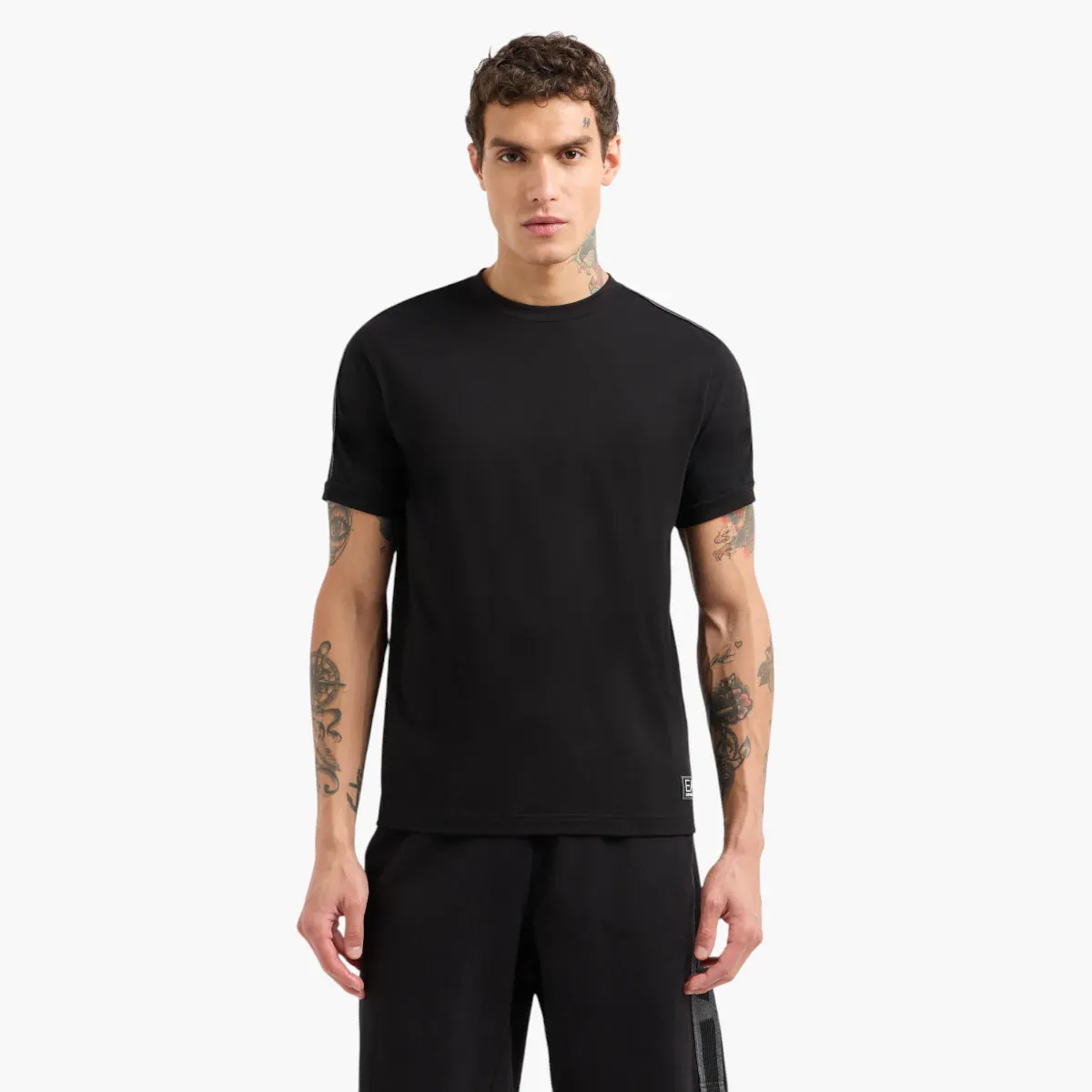 Regular Fit Logo Series Cotton Crewneck T-Shirt