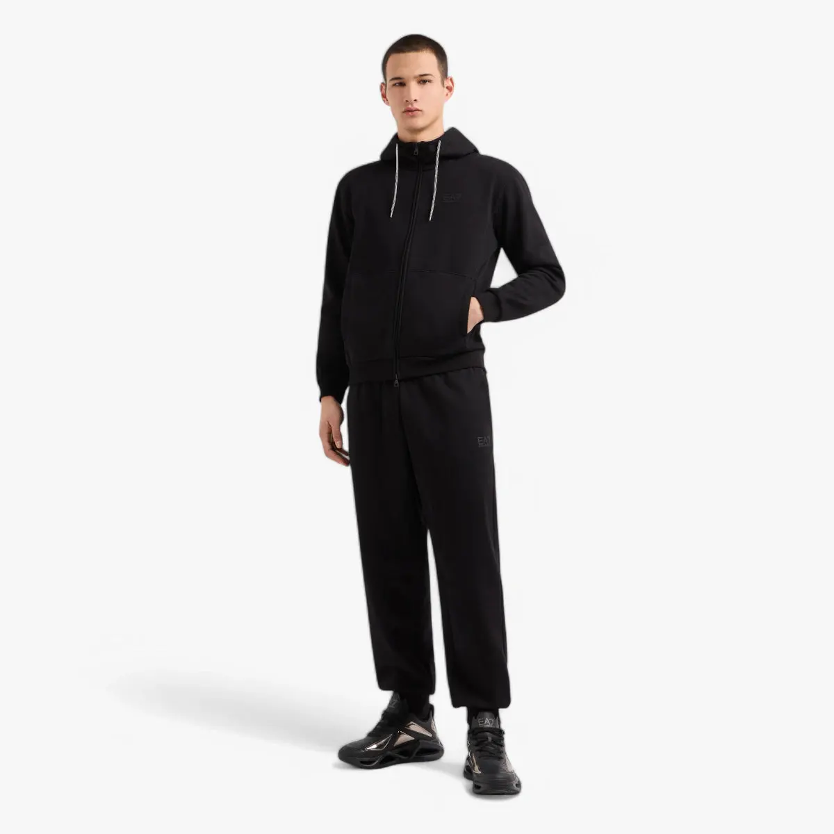 Regular Fit Visibility Tracksuit With Monochromatic Branding