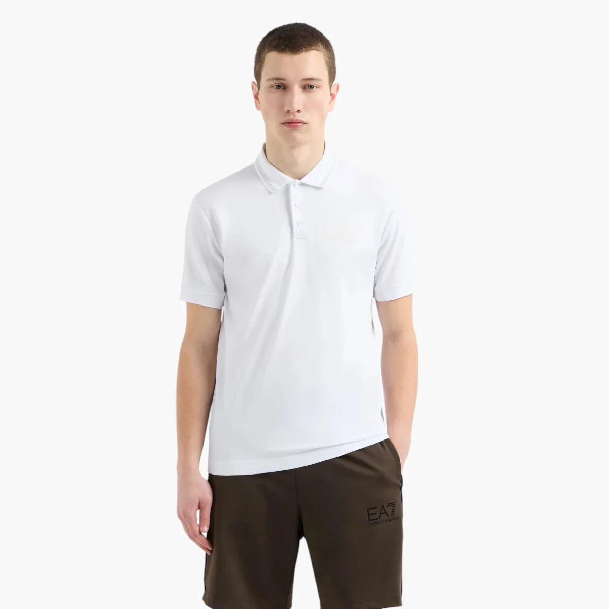 Gold Label Slim Fit Polo Shirt With Collar Edge Detailing