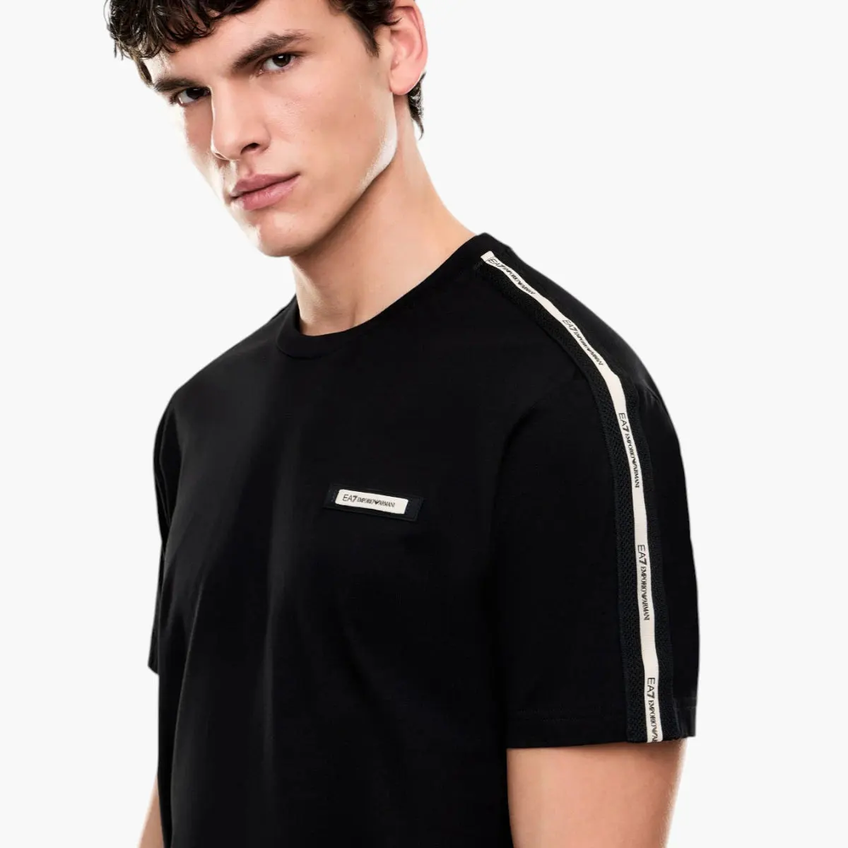 Logo Series Cotton Crewneck T-Shirt