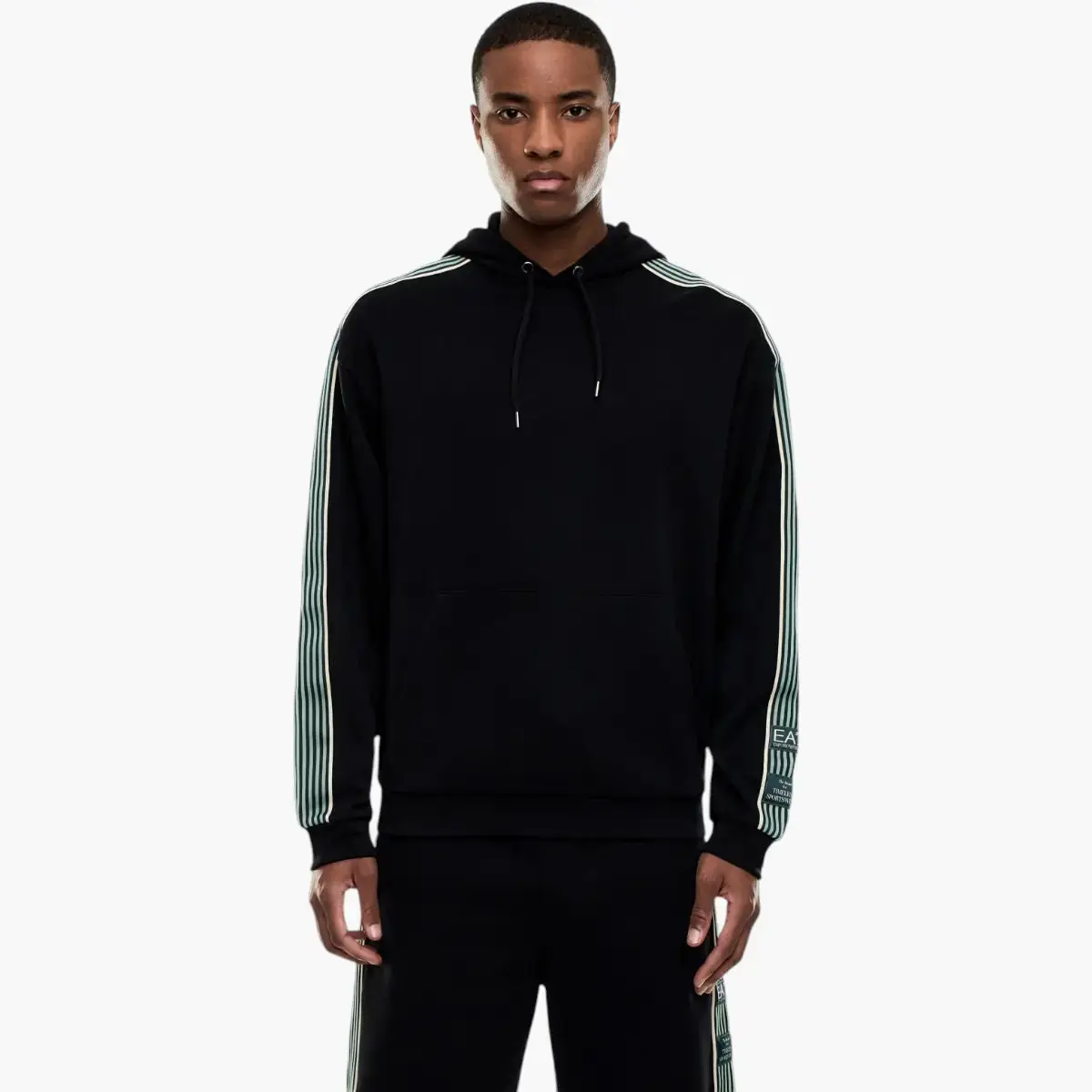 Logo Series Hoodie With Grosgrain Details
