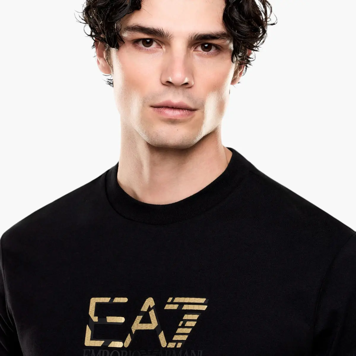 Premium Label Cotton Crewneck T-Shirt