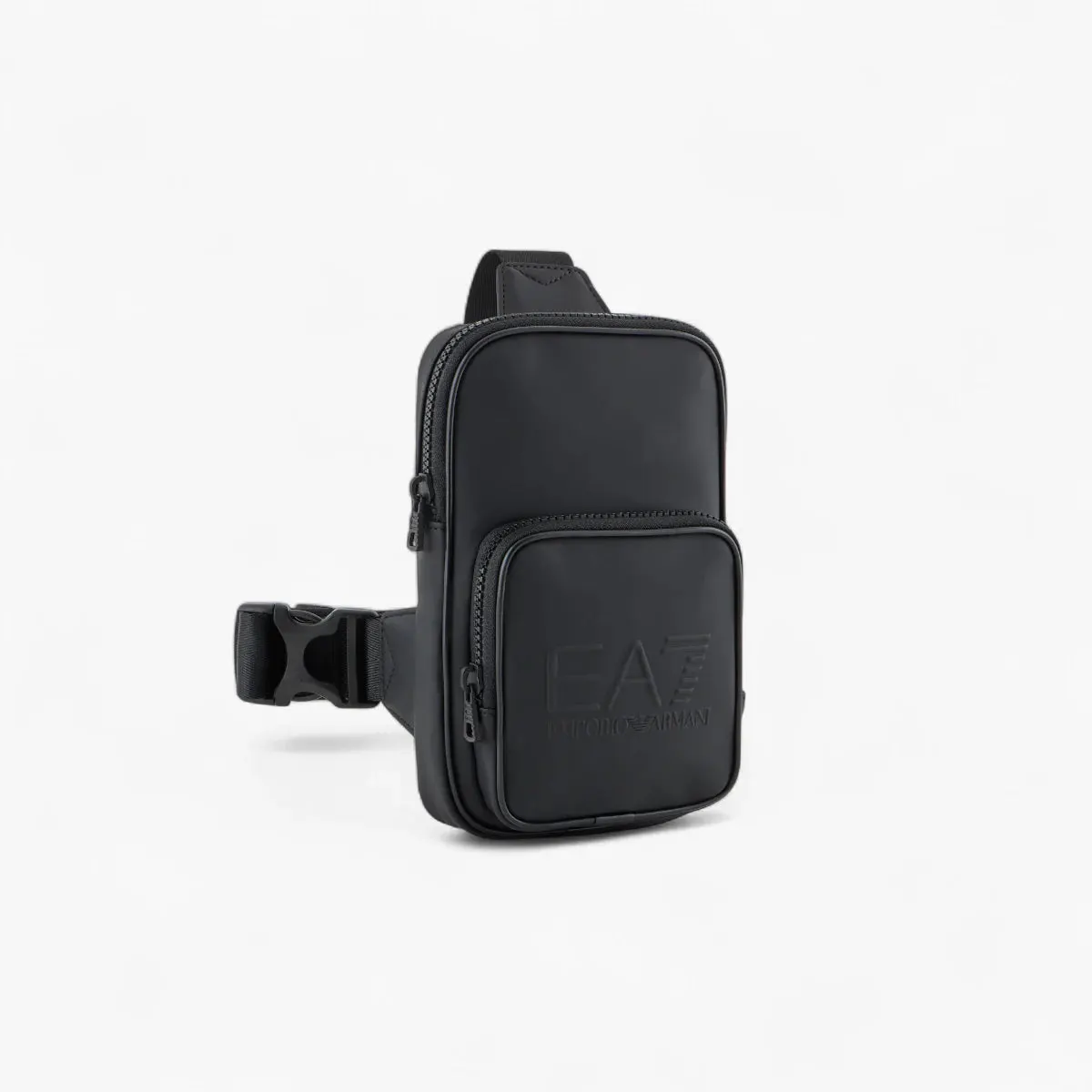 SHOULDER BAG WITH MONOCHROME LOGO